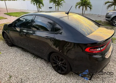 2016 Dodge Dart Sxt из США, поврежденный, VIN 1C3CDFBB8GD750403